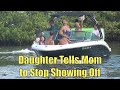 She gets mad tells her to stop  miami boat ramps  79th st