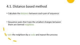 Phylogenetics  Part 3 - Steps in building a phylogenetic tree