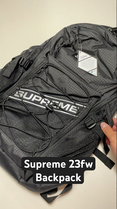 Supreme SS20 Backpack Review and Try-On