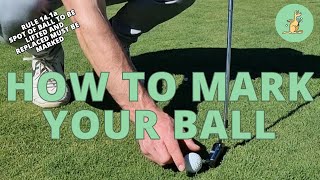 How to Mark Your Ball - Golf Rules Explained screenshot 3
