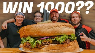25lb Humonga Kookamonga Burger Challenge for WIN #1000??
