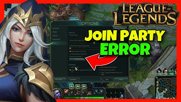 How to FIX INVITE FRIENDS Issues in League of Legends ✅ Fix Unable To Join A Party ERROR In LOL