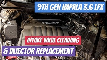9th Gen Impala 3.6 LFX Intake Removal, Valve Cleaning, Injector Replacement, & Intake Re-install