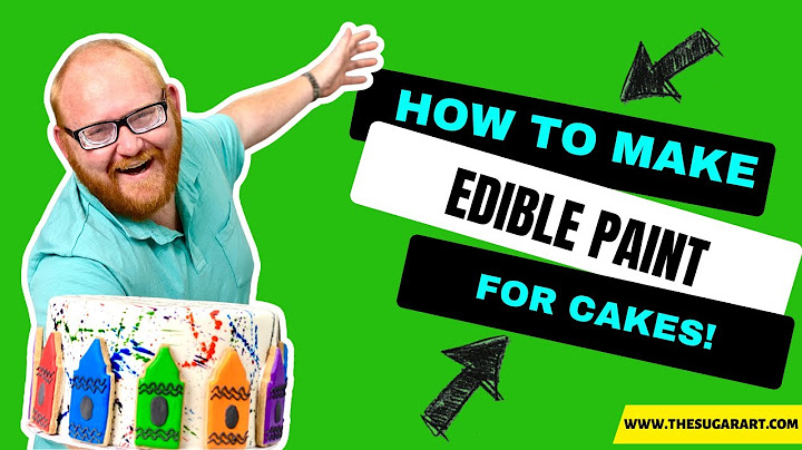 How To Make Edible Paint!