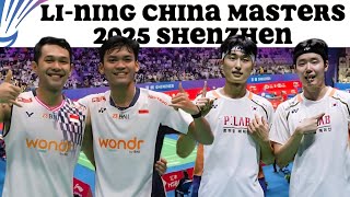 (MD~SF) Alfian/Fikri (INA) VS Kim/Seo (KOR) | China Masters 2025 Badminton