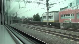 2015年7月2日,E257系 中央ライナー4号 立川-東京 車窓右側 ノーカット