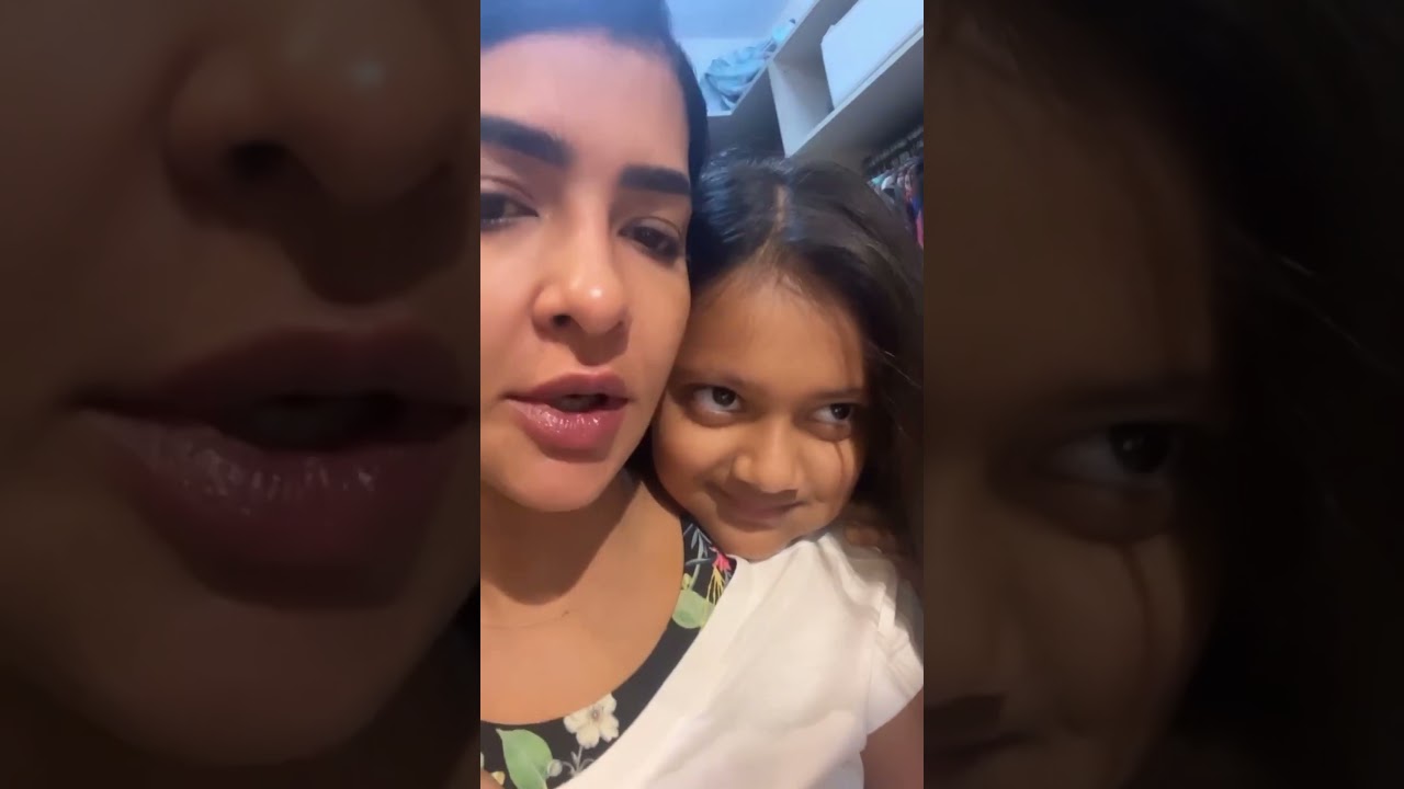 Manchu lakshmi funny video 