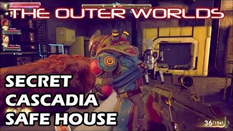 The Outer Worlds - Secret Safe House In Cascadia (Candy Cane Scythe & SugarOps Armor)