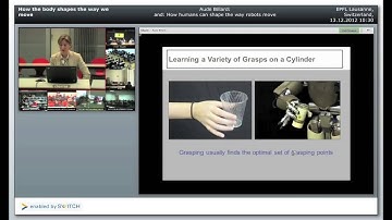 How the body shapes the way we move and how humans can shape the way robots move (SHAIL 2012)