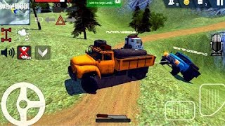 Zin 130 Driver Team Transporting Goods Up the Mountain- Offroad Simulator 4x4(ORSO)- Mobile game screenshot 5