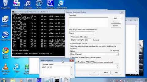 how to shutdown someone