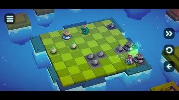 Tiny Robots Portal Escape. Garden Merge. Master. Levels 21-25. Walkthrough.