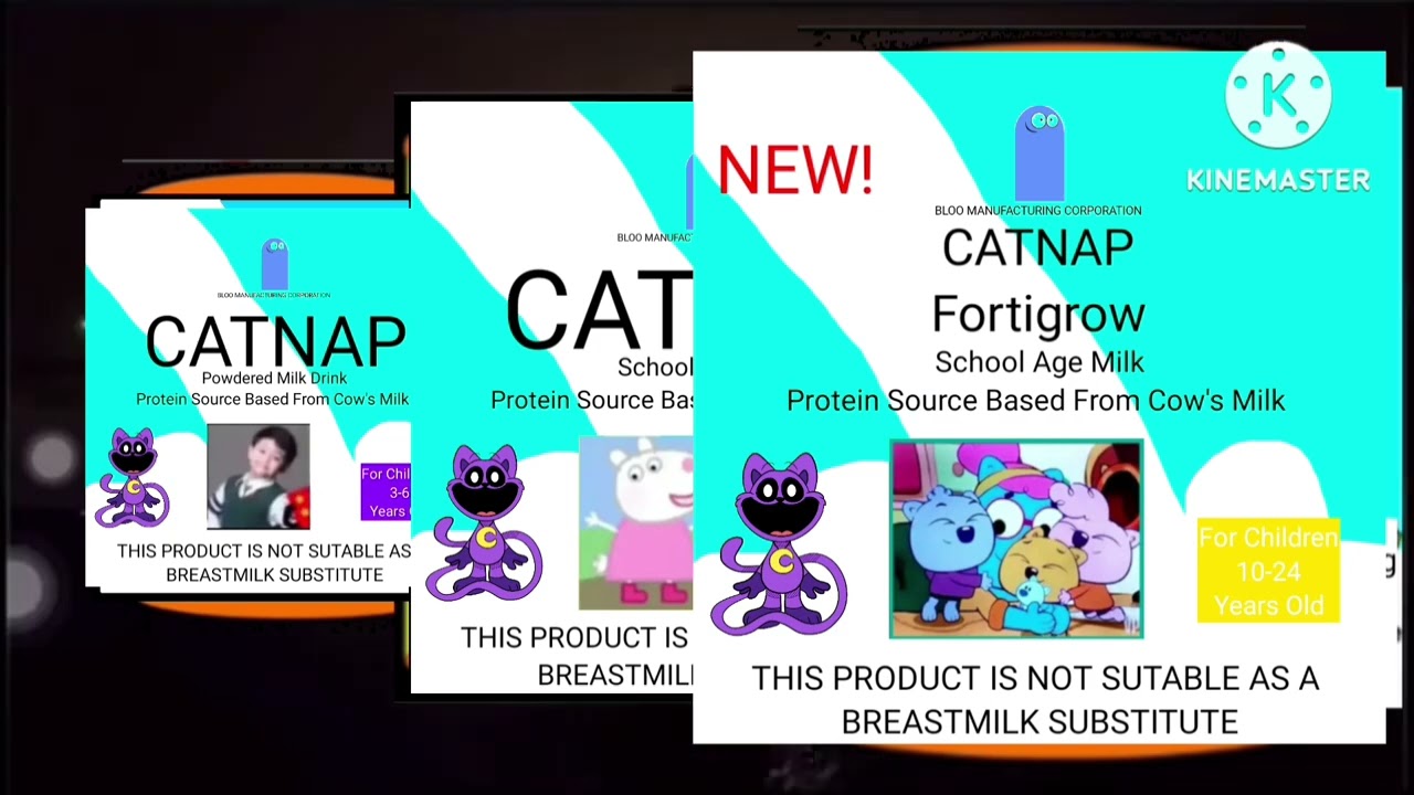 Catnap Fortigrow and Catnap 1-3 after, Catnap Fortigrow New End Tag TVC 2015