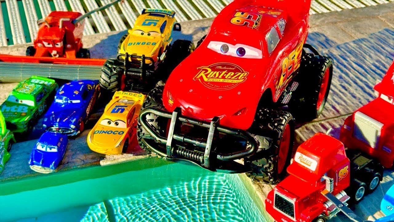 Обзор игрушек Disney Pixar Cars | Молния Маккуин, Финн Макмиссл, Мак, Док Хадсон, Круз Рамирес