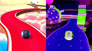 Reverse Night vs Normal – Going Balls MASTER Reflex Speedrun! Android/iOS #Gaming #Ball