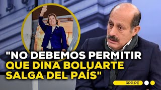 El congresista Héctor Valer argumenta la reelección de alcaldes y gobernadores regionales