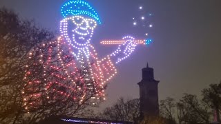 Saltaire - David Hockney Painting the Sky- Skylight Show