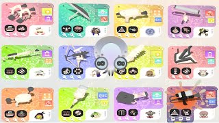 Splatoon 3 - Side Order DLC Defeating the Final Boss of Order with All Weapon Palettes!