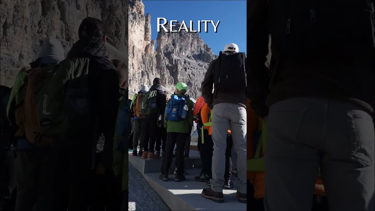 Expectation VS Reality The Dolomites Tre Cime Di Lavaredo