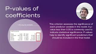 Model Selection Criteria(Regression Analysis)#christlavasa #paperlesslearning #smartlearningwithCIA