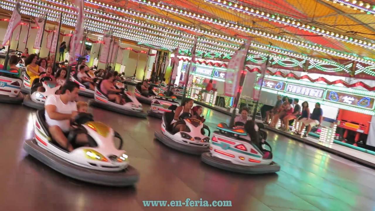 Autopista de Coches de Choque A. Pérez - Feria de Málaga 2016