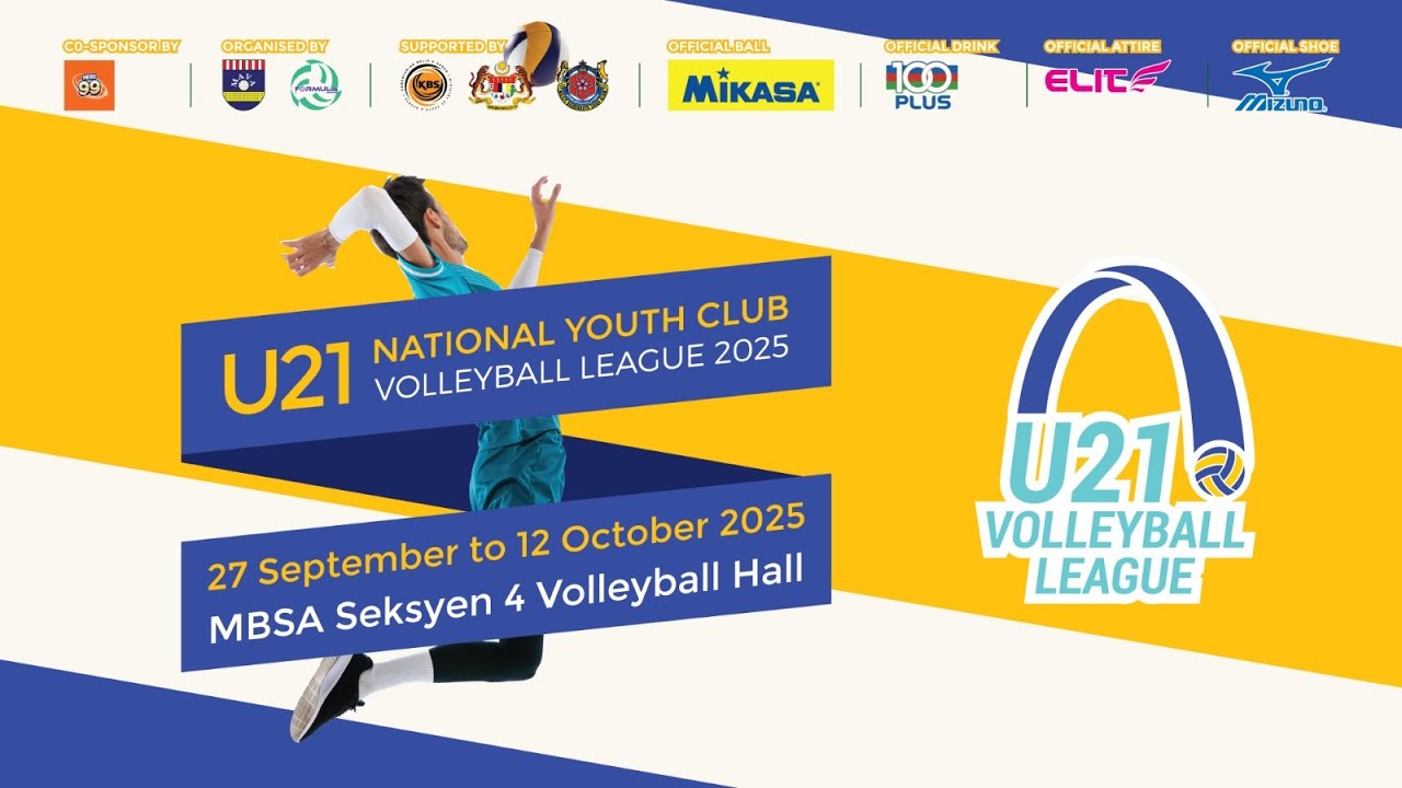 U21 NATIONAL YOUTH CLUB VOLLEYBALL LEAGUE 2025 | JOHOR VS KVA (W)