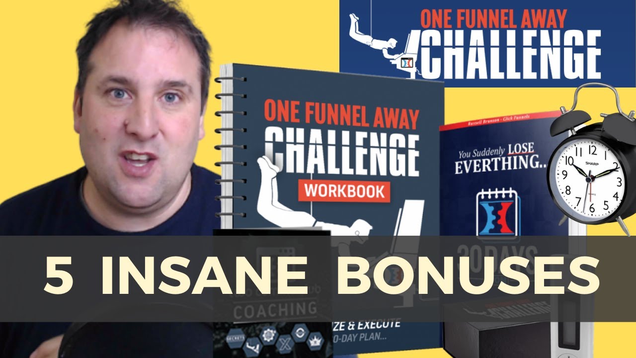 One Funnel Away Bonuses (FREE Google Traffic & Webinar Software)