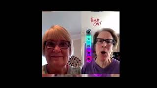 Grandma turns into a train