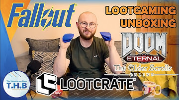 Fallout and Doom Loot Gaming Crate January 2021 | Loot Crate Unboxing