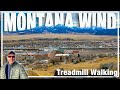 Wild Windy Walk in Livingston, Montana 🌬️ | December virtual walk from the Octagon House to Downtown