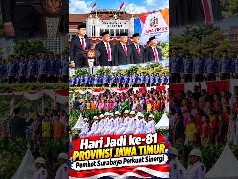 Hari Jadi ke-81 Provinsi Jawa Timur, Pemkot Surabaya Perkuat Sinergi