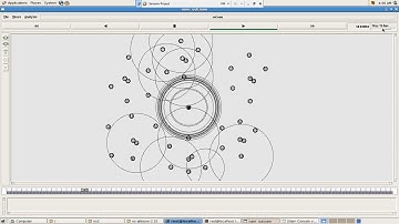 Covert Communication Achieved by A Greedy Relay in Wireless Networks in NS2