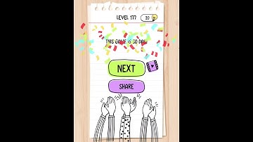 Brain Test: Tricky Puzzles Level 177 Walkthrough Solution Answers Solved