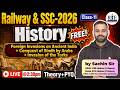 ⚔️History Class-11 | Foreign Invasions on Ancient India | Arabs & Turks Invasion | Sachin Sir | RBE