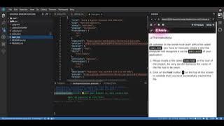 #01 - What is the index.html and how to start your first html website