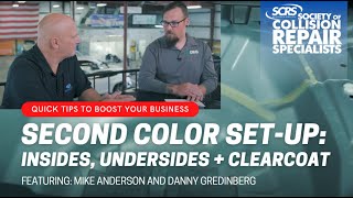 SCRS Quick Tips: Second Color Setup - Not-Included Operation to Look Up Second Formula Mix 2nd Color