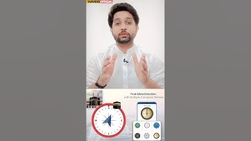 How To Find The Right Direction of the Quran and Pray for the Prayer ||  Only one click on Mobile ||