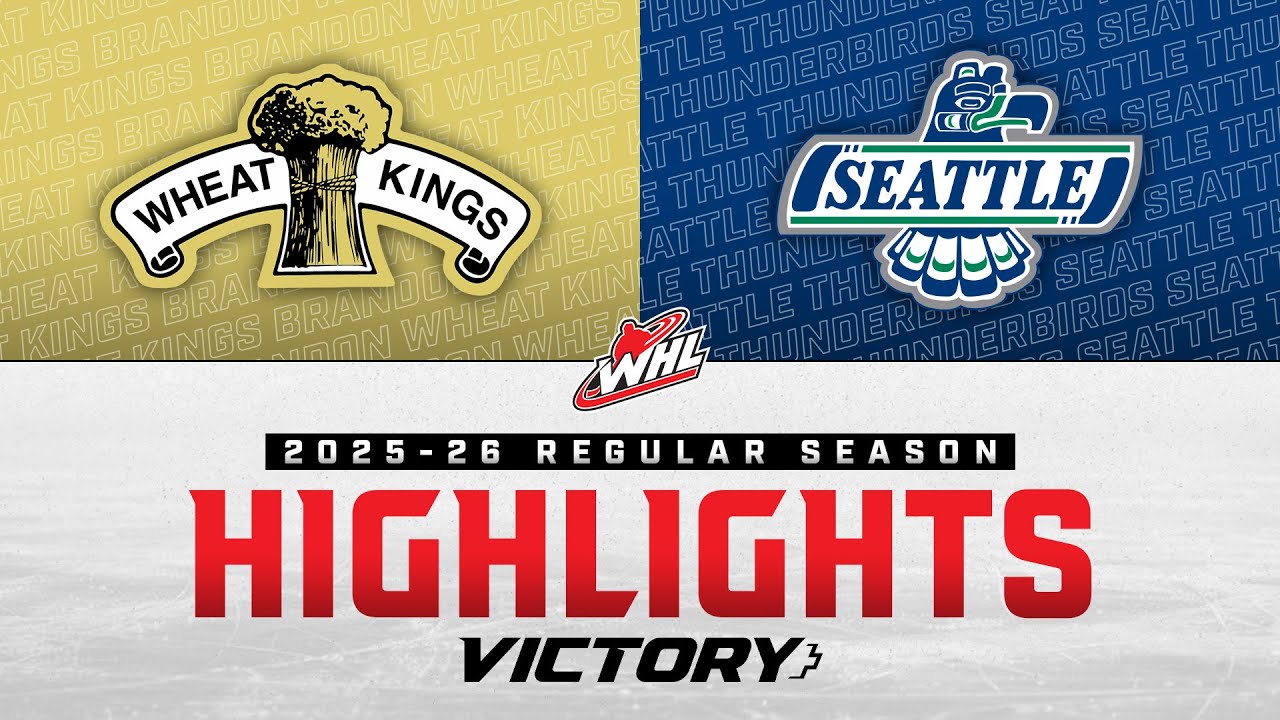 Матч «Брэндон Уит Кингз» против «Сиэтл Тандербердс» 27 января | Обзор матчей WHL 2025-26