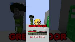 The Greenest Minecraft Doors 1v1