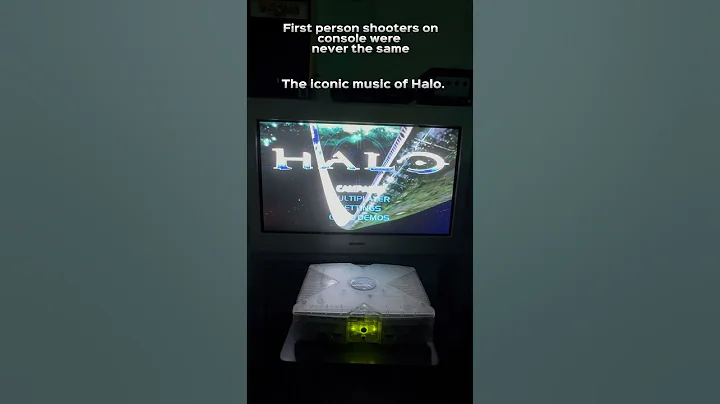 Halo Combat Evolved Title Theme #retrogaming #halo #crtgaming