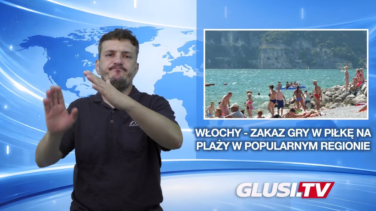 Włochy - zakaz gry w piłkę na plaży w popularnym regionie