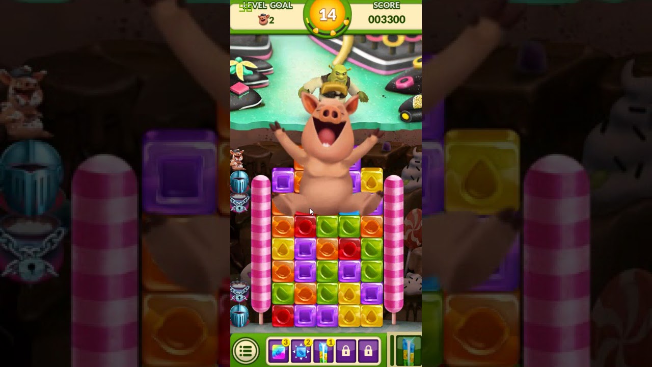 Shrek Sugar Fever level 79 no boosters 😈