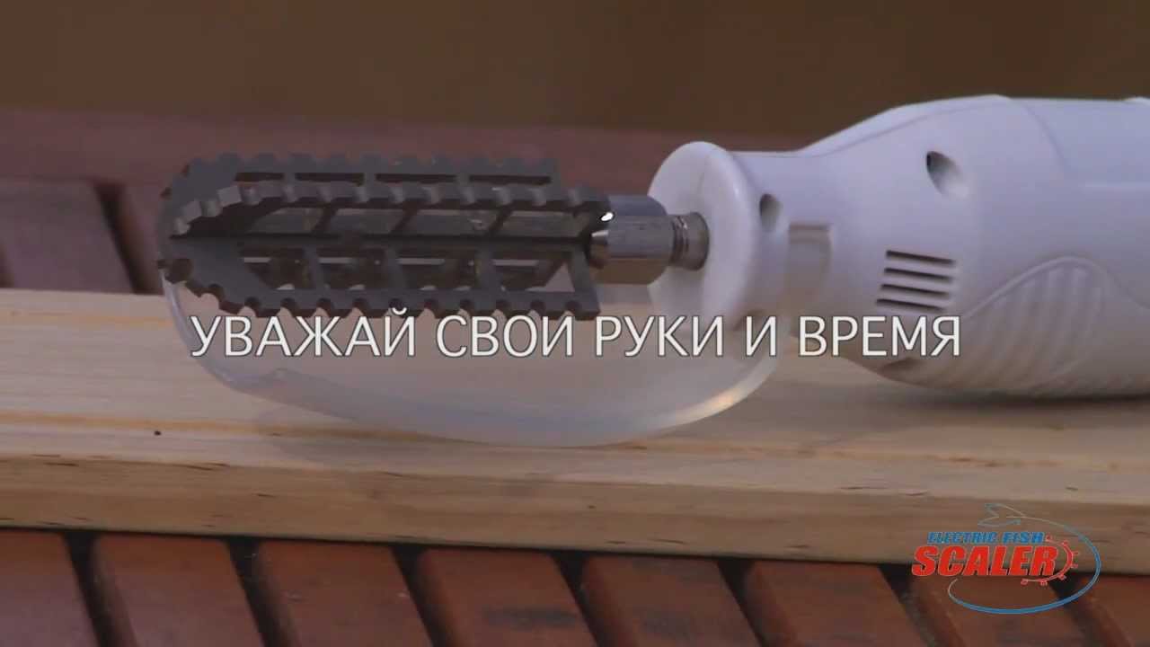 Рыбочистка на аккумуляторе