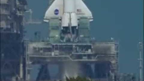 Space Shuttle Atlantis Launch into space