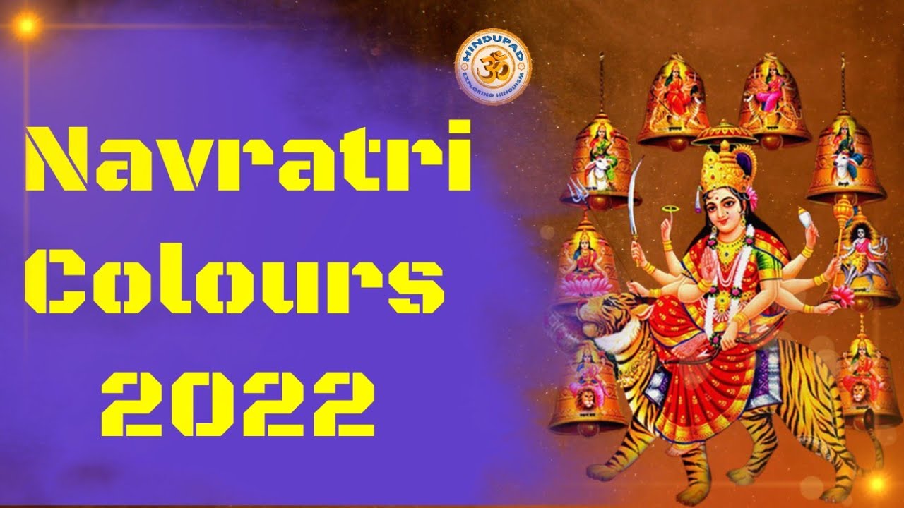 Know the significance of nine colours in Navaratri 2022 - India Today