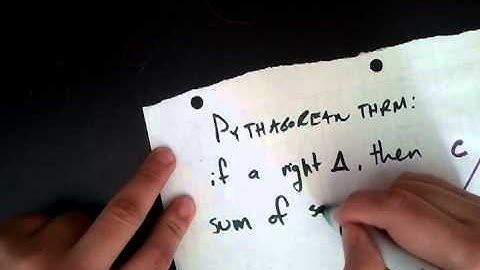 Geometry Crash Course - Pythagorean Theorem and its Converse