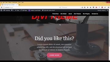 How To Install Divi Theme Footer Layout Pack And Create beautifull Footer Pages