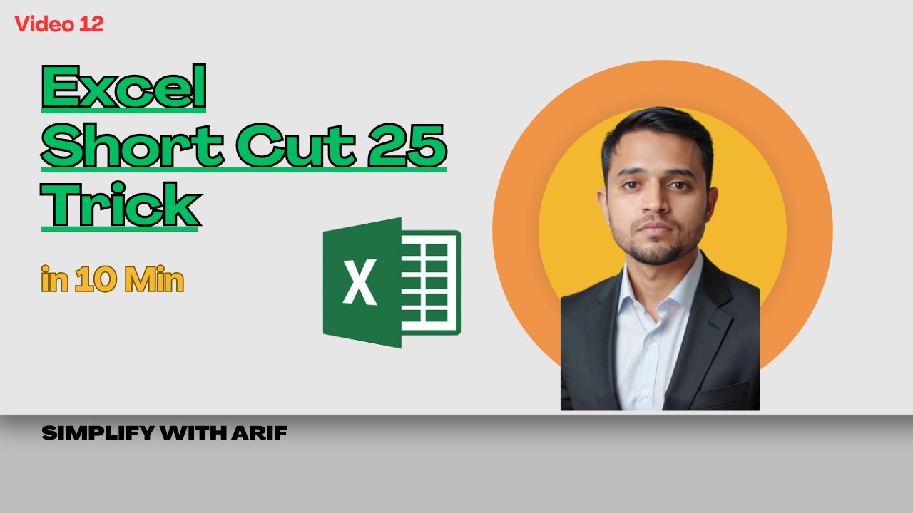 Excel Zero to Hero: 25 Secret Tricks in 10 Minutes