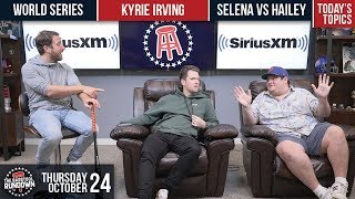 Kyrie Irving Breaks Down Crying During Nets Debut - October 24 2019