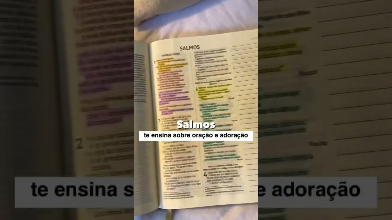 Por onde começar a ler a Bíblia? 4 opções de livros pra você começar hoje a ler a Bíblia ✨#shorts